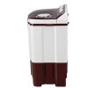 LG 7 kg Semi-Automatic Top Loading Washing Machine (P7010RRAY, Burgundy) - Image 3