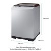 Samsung 6 kg Fully-Automatic Top Loading Washing Machine (WA60M4300HD/TL, Imperial Silver) - Image 10
