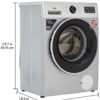 IFB 6 Kg Fully-Automatic Front Loading Washing Machine (EVA ZXS, Silver) - Image 5