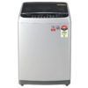 LG 6.5 Kg 5 Star Smart Inverter Fully-Automatic Top Loading Washing Machine (T65SNSF1Z) Middle Free Silver, TurboDrum