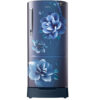 Samsung 192 L 3 Star Inverter Direct Cool Single Door Refrigerator (RR20A182YCU/HL, Camellia Blue, Base stand drawer)