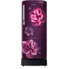 SAMSUNG 230 L Direct Cool Single Door 3 Star Refrigerator with Base Drawer  (Camellia Purple, RR24A282YCR/NL) - Image 6