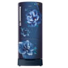 Samsung 230 L 3 Star Inverter Direct Cool Single Door Refrigerator (RR24A282YCU/NL, Camellia Blue, base stand drawer)